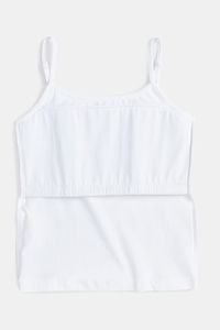 YouGotPlanB Girls Cotton Padded Camisole (Pack of 2) - Multicolor — thumbnail 6